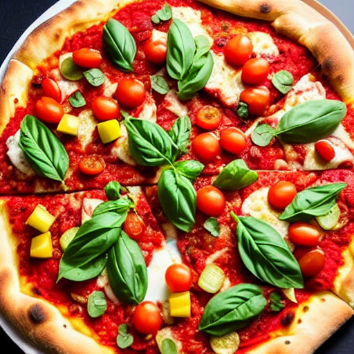 Pizza de Jitomate