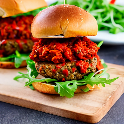 Spicy 'Nduja Burger
