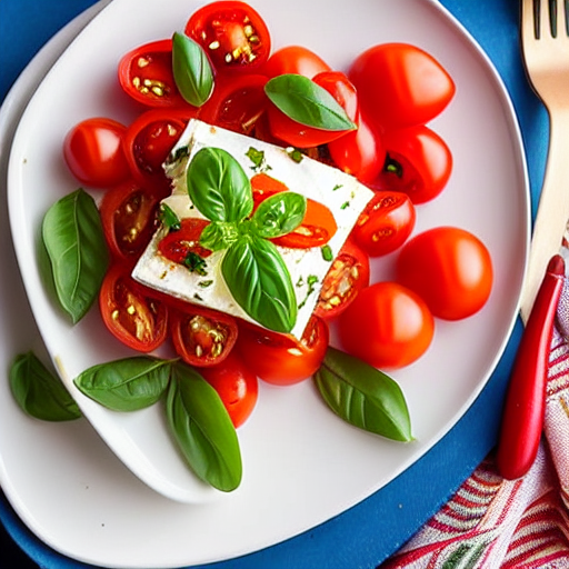 Baked Feta with Tomatoes