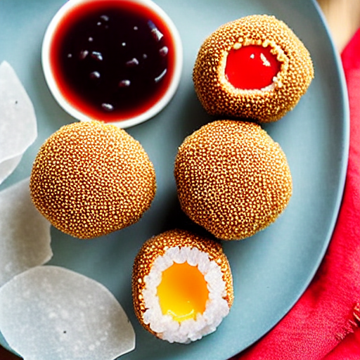 Korean Sweet Rice Balls