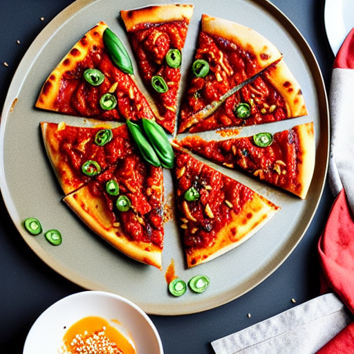 Spicy Gochujang Pizza