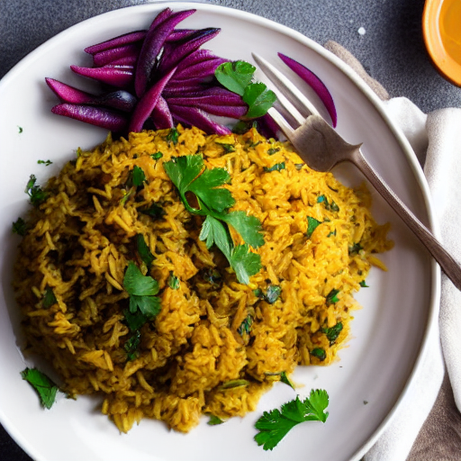 Kuru Patlıcan Pilavı