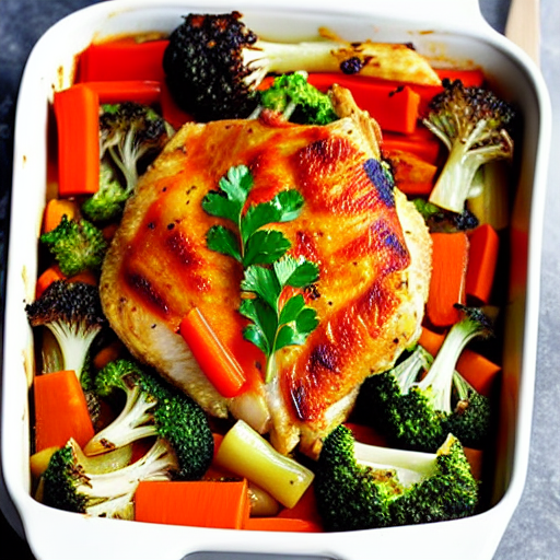 Chicken and Vegetable Bake
