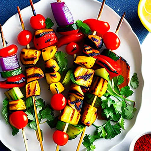 Grilled Vegetable Skewers