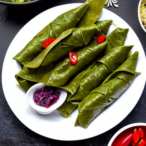 Vegan Stuffed Grape Leaves
