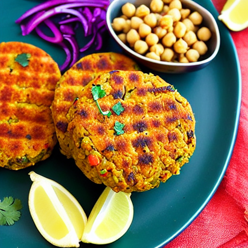 Spiced Chickpea Burger