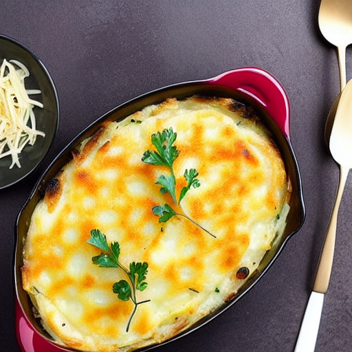 Halal Potato Gratin