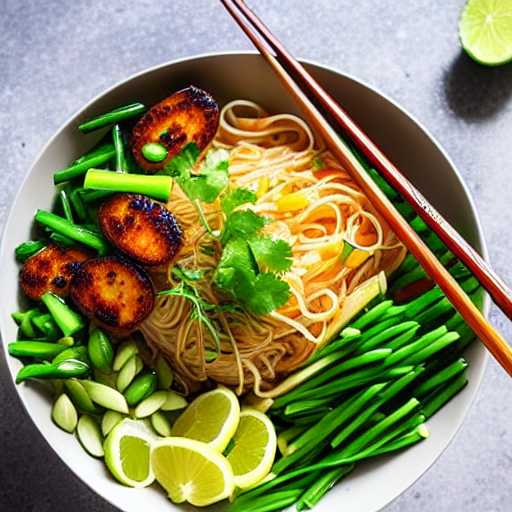 Lemongrass Noodle Bowl