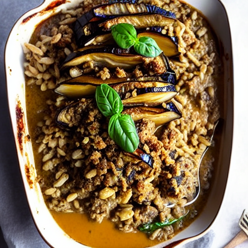 Baked Eggplant with Tahini