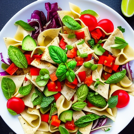 Fattoush Pasta