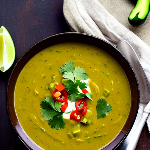 Poblano Pepper Soup
