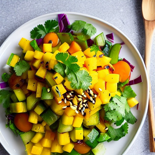 Korean Squash Salad
