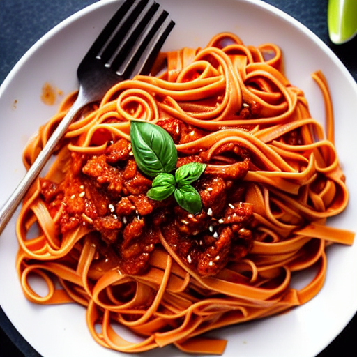 Gochujang Fettuccine