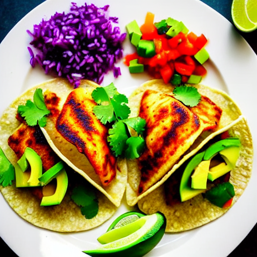 Tacos de Pescado al Aguacate