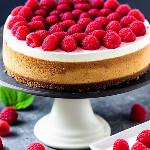 Keto Raspberry Cheesecake