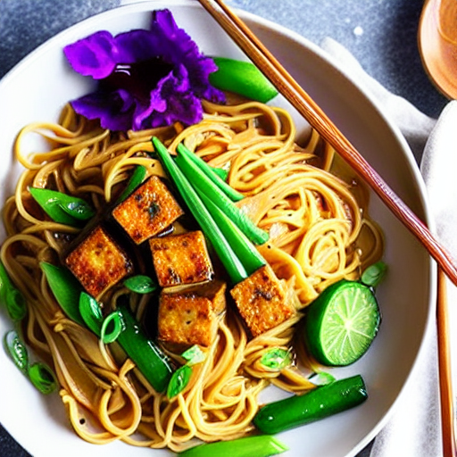 Keto Tofu Noodles