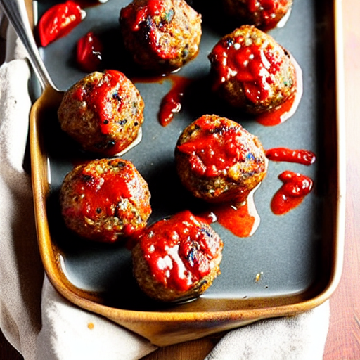 Baked Greek Meatballs