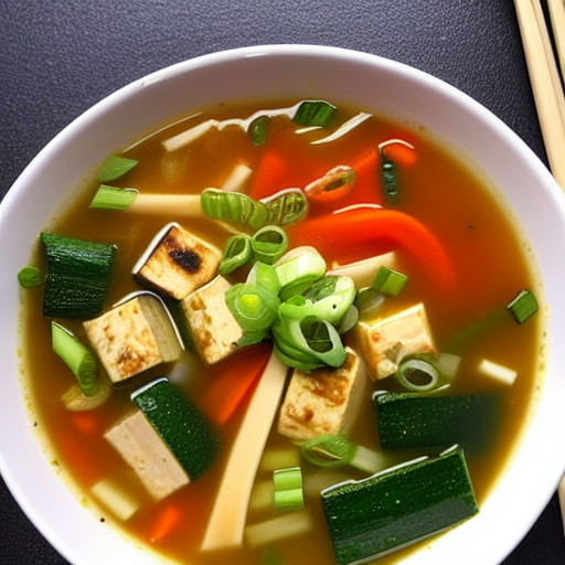 Vegetable and Tofu Soup