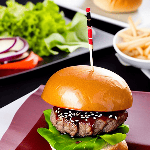 Teriyaki Beef Burger