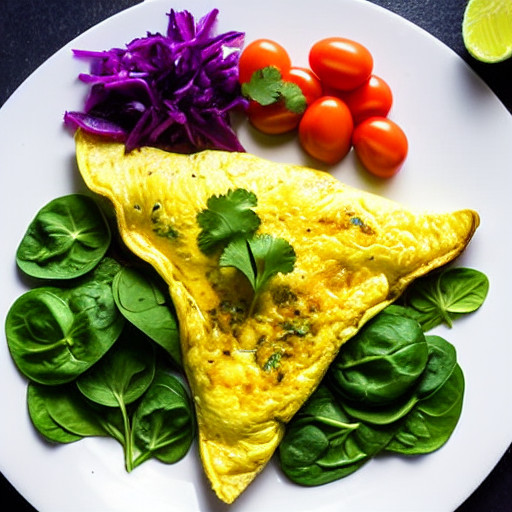 Omelette de Espinacas