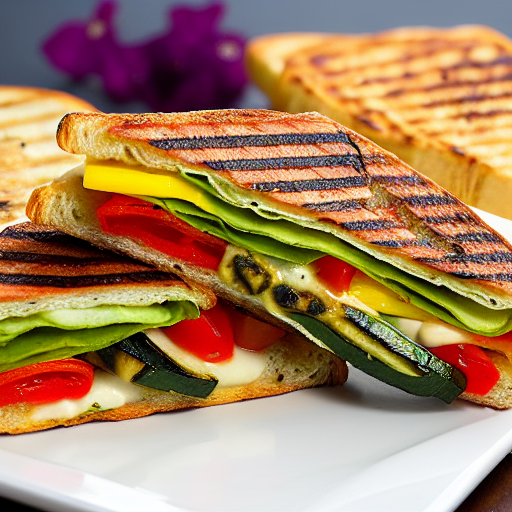 Grilled Vegetable Panini