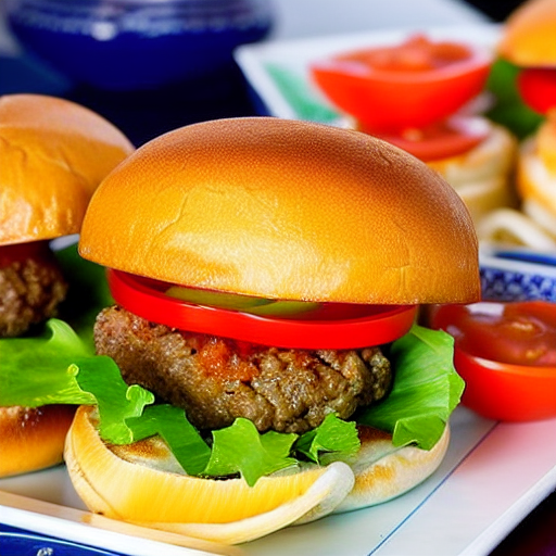 Hamburguesa de Mariscos
