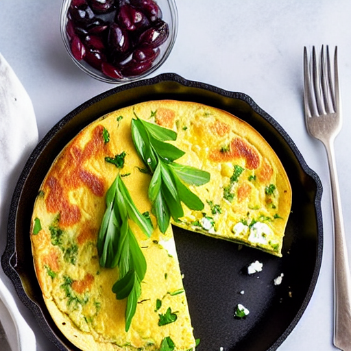 Keto Greek Omelette