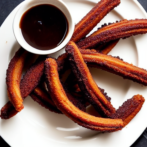 Churros con Chocolate