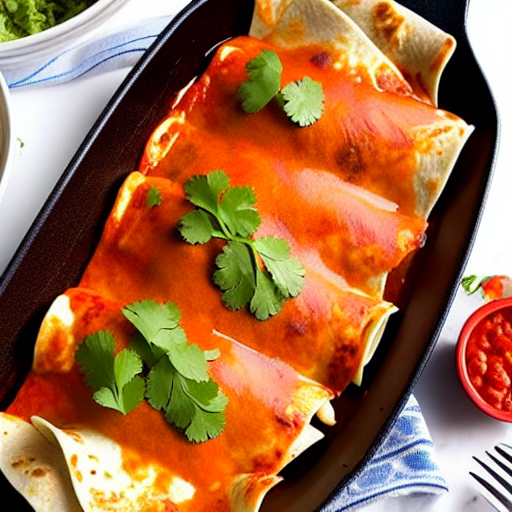 Halal Beef Enchiladas
