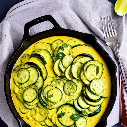 Calabacín con Queso
