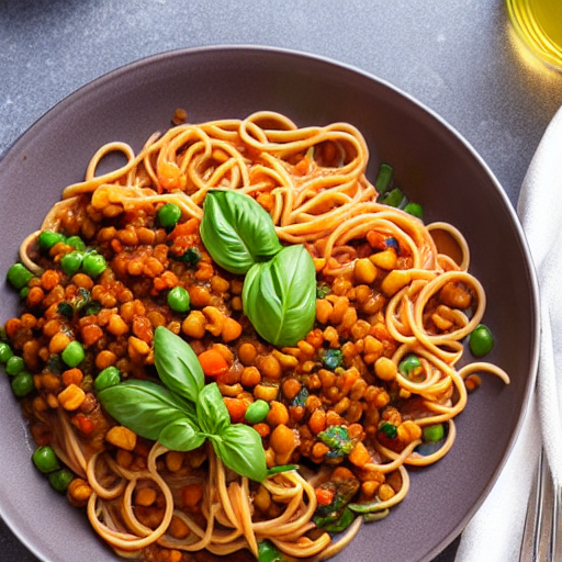 Lentejas con Pasta
