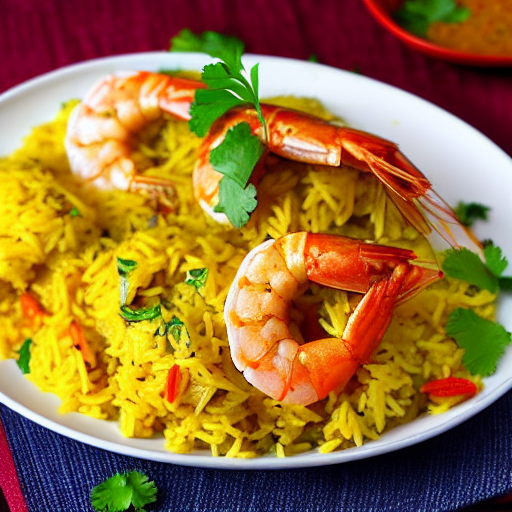 Fish Prawn Biryani