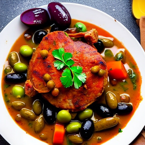 Tajine de Veau aux Olives