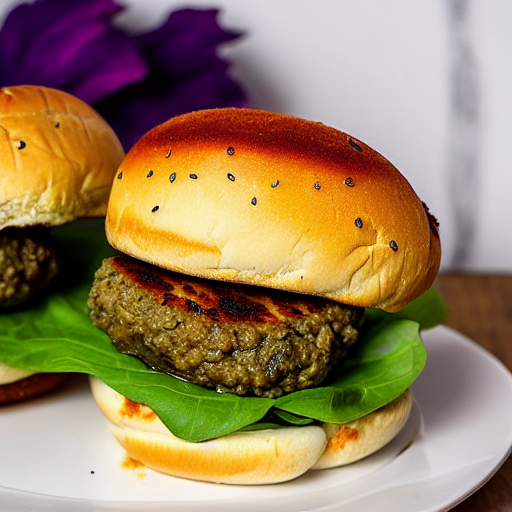 Eggplant Moussaka Burger