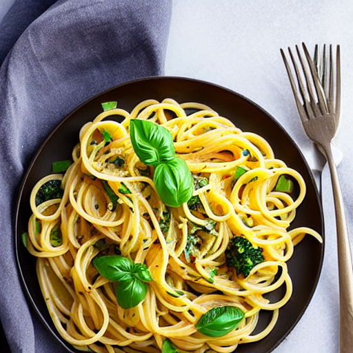 Pasta with Garlic and Lemon