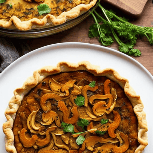 Chanterelle Mushroom Pie