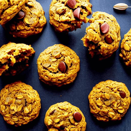 Pumpkin Oatmeal Cookies