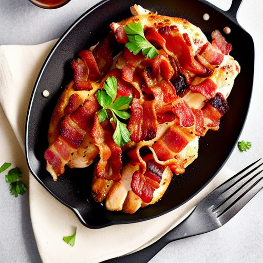 Keto Chicken and Bacon
