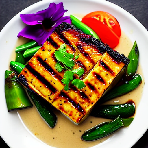 Miso Grilled Tofu