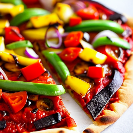 BBQ Veggie Pizza