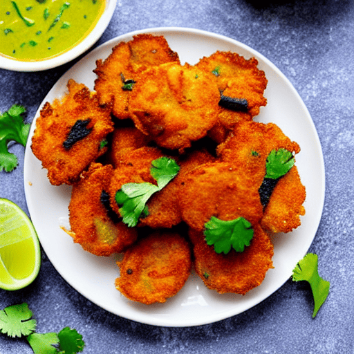 Keto Prawn Pakora