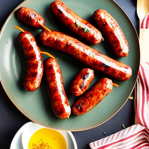 Spicy Lamb Sausages