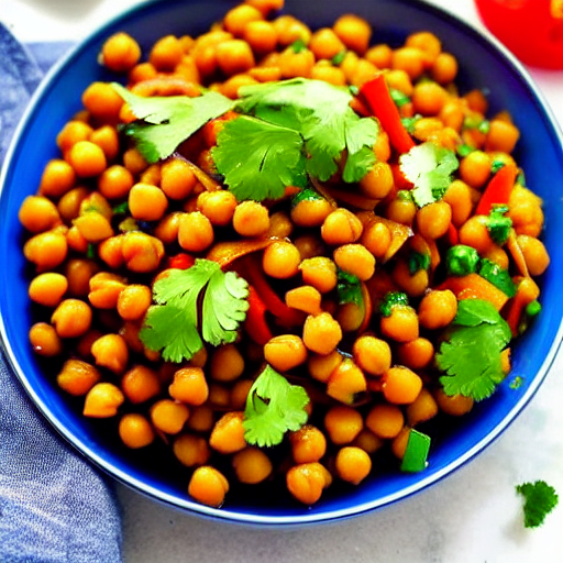 Chole Salad