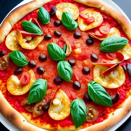 Pizza de Frutas del Mar
