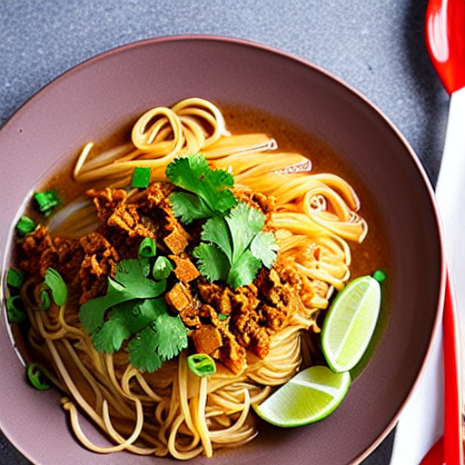 Nam Prik Ong Noodles
