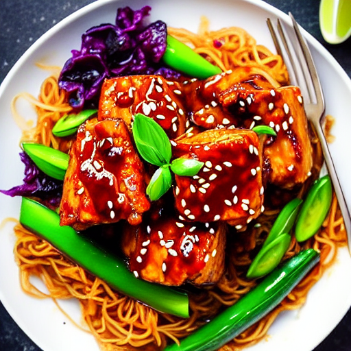Vegan General Tso's Chicken