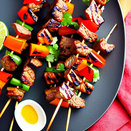 Spicy Lamb Skewers