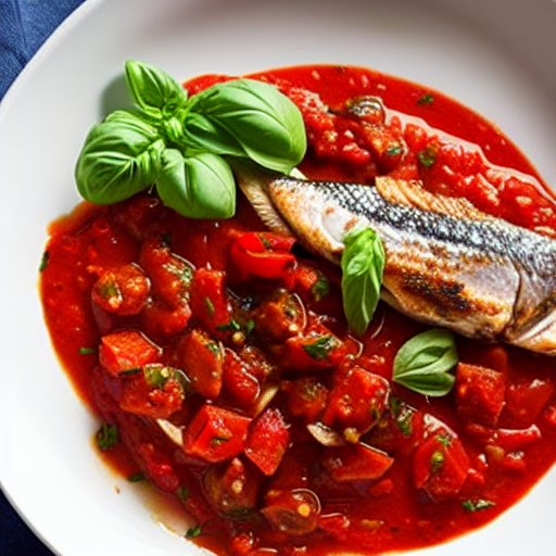 Sgombro con Salsa di Pomodoro