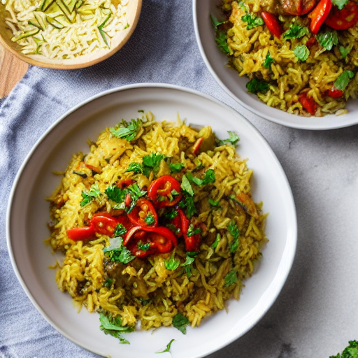 Riz Bil Kousa wa Kharouf