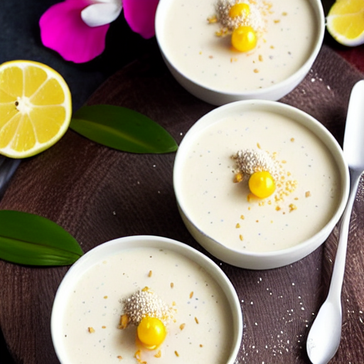 Coconut Tapioca Pudding